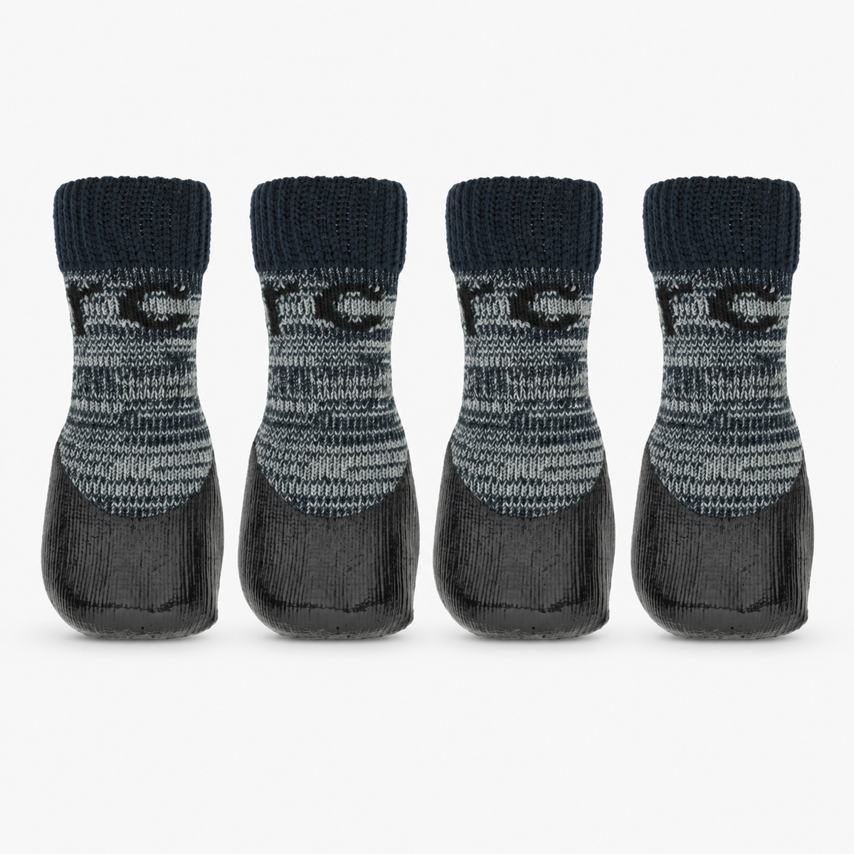 Grip Dog Socks – black – set of four