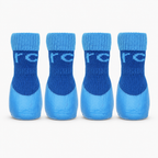 Grip Dog Socks – blue – set of four