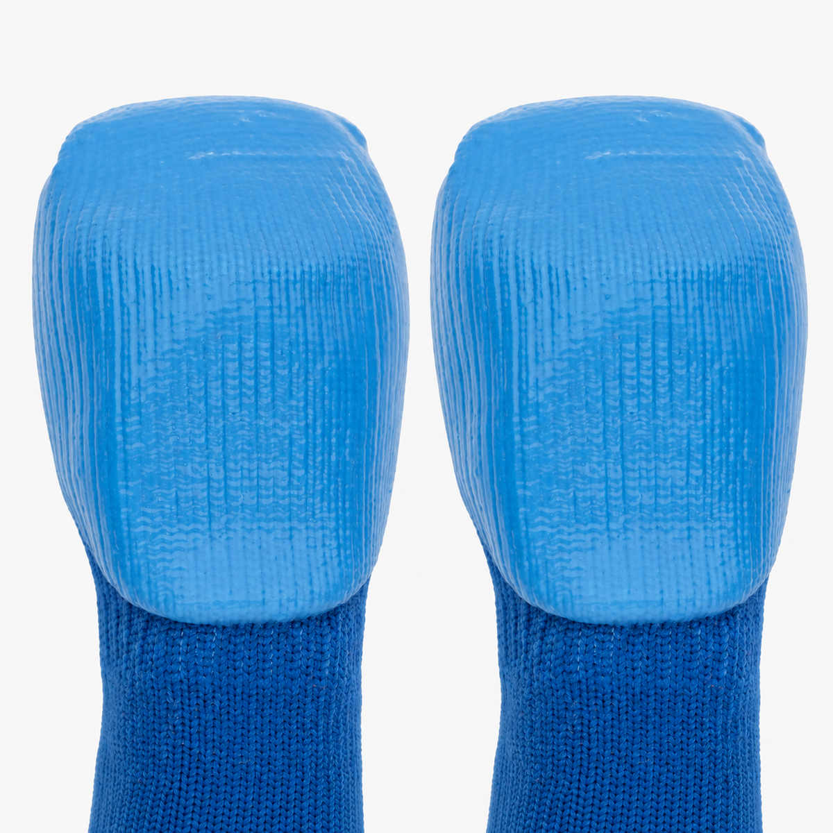 Grip Dog Socks – blue – anti-slip sole close-up