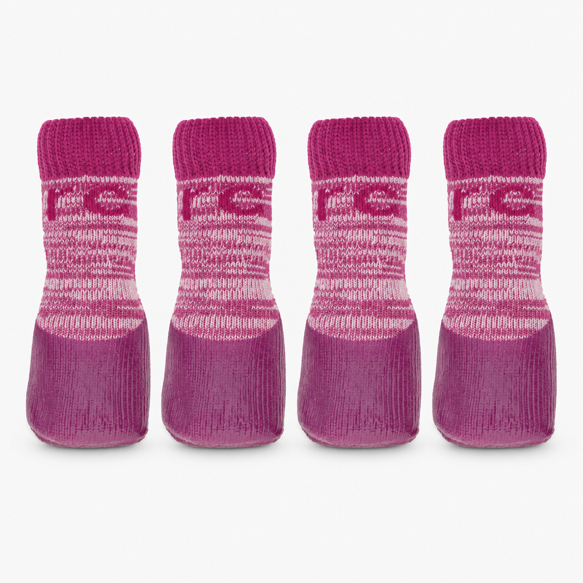 Grip Dog Socks – pink – set of four