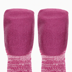 Grip Dog Socks – pink – anti-slip sole close-up