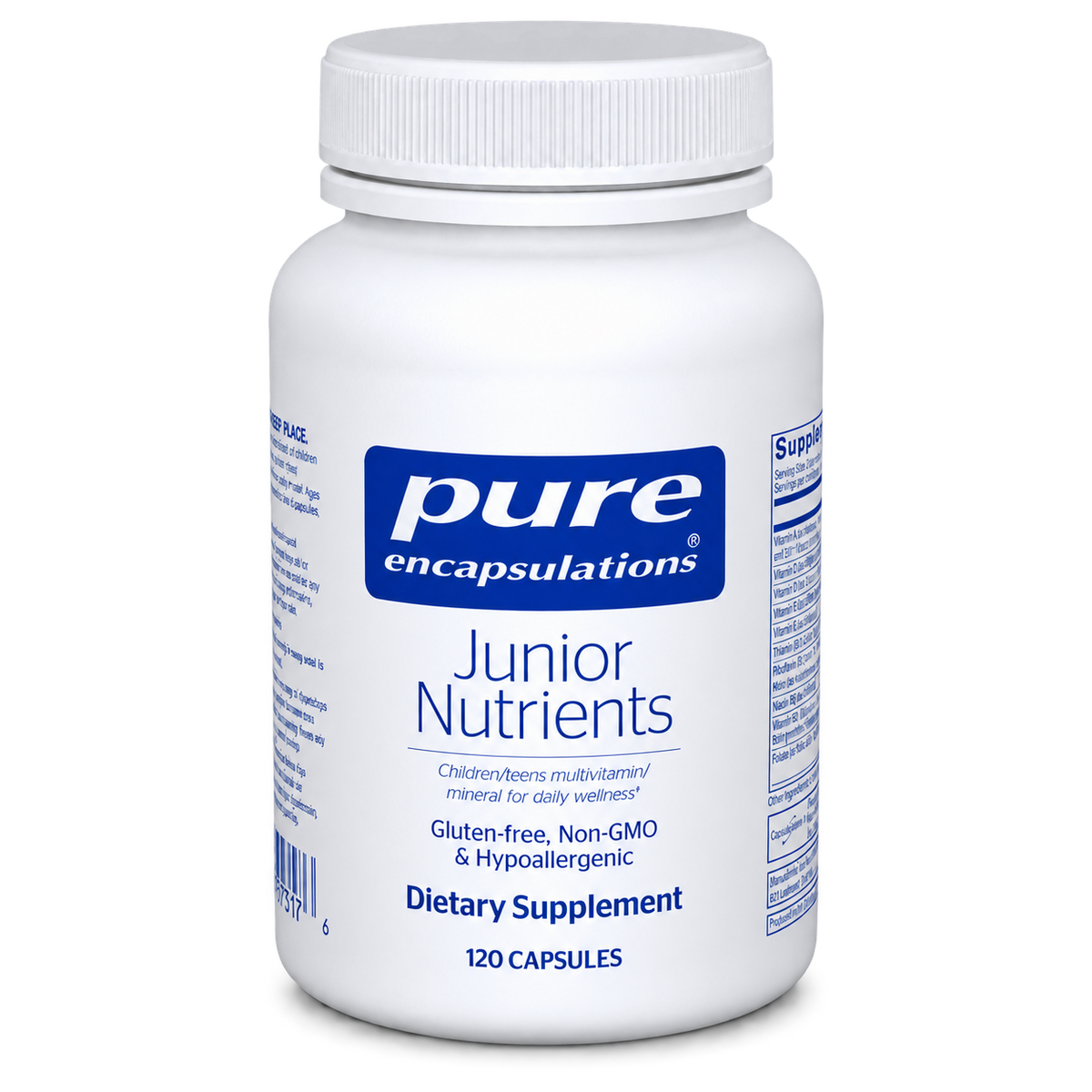 Pure Encapsulations Junior Nutrients - 120 Capsules