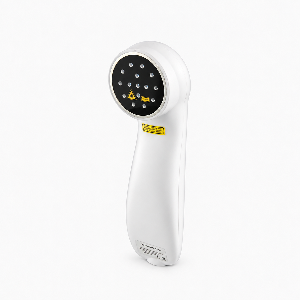Home laser therapy device for pets, front view of the 15-diode laser head